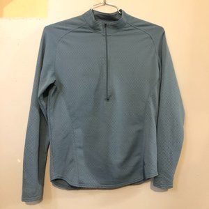 Nike Sphere, athletic running 1/2 zip long sleeve top Womens size Small